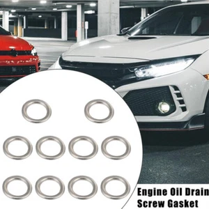 10pcs 35178-30010 Transmission Pan Drain Plug Gaskets Replace For Toyota Lexus - Picture 1 of 6