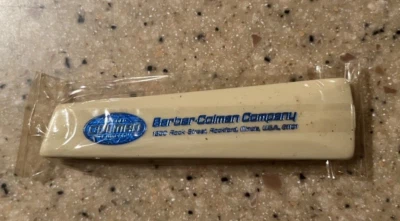 Faca de bolso vintage Barber-Colman (Rockford IL) publicidade - Slide Out - década de 1970 - Imagem 1 de 3