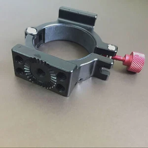 Ring Clamp Fill Light/Mic/Extension Bracket for Zhiyun Smooth4 Gimbal Stabilizer - Picture 1 of 10