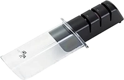 Seki Magoroku Diamond and Ceramic Sharpener (AP-0308), Black/White Japan Import - Image 1 of 4