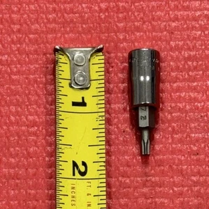 Snap-On Tools TTX15E NEW 1/4" Drive TORX T15 Standard Bit Socket Made in USA - Bild 1 von 5