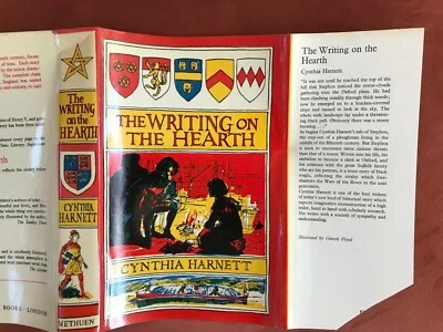 THE WRITING ON THE HEARTH~ Cynthia Harnett~1st UK ed~SIGNED~1971~DJ - Image 1 of 4