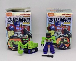 Lot of 2 Transformers Blokees Galaxy Version Defender Scavenger figures 2.2" - Picture 1 of 5