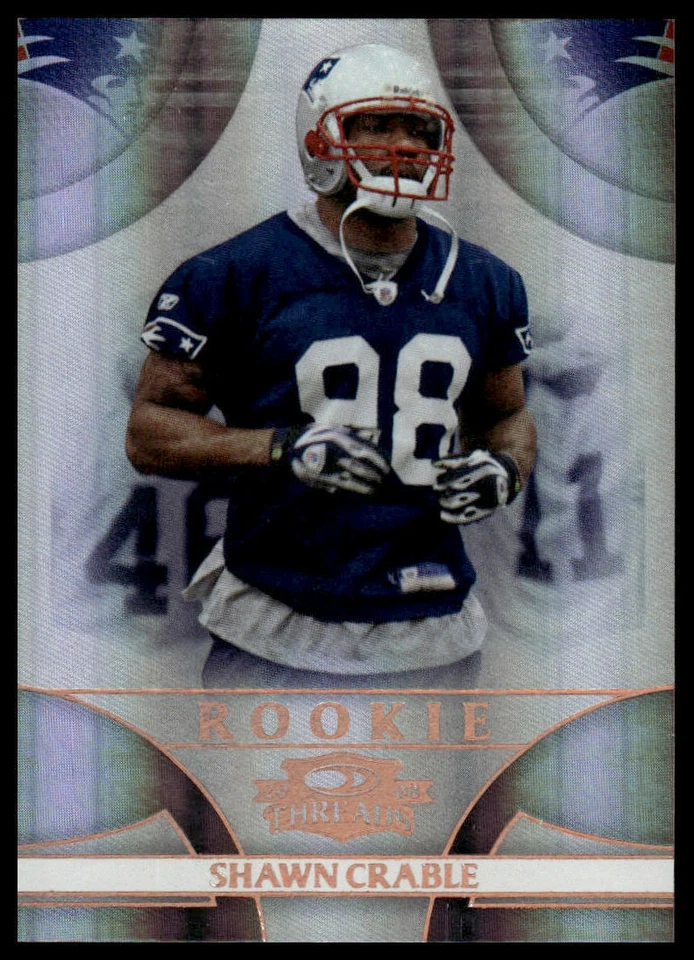 2008 Donruss Threads #232 Shawn Crable Bronze Holofoil #/250 - Image 1 of 2