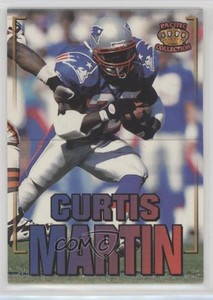 1995 Pacific Triple Folders Teams Curtis Martin Ben Coates #18 Rookie RC HOF