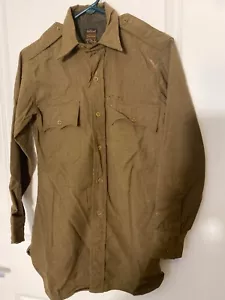 WW2 "Valiant" Officers Form Fitted Dress Shirt Tailored by Jackson Raymond Co. - Picture 1 of 12