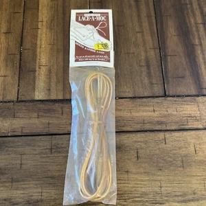 B Lace-A-Moc VINTAGE RAWHIDE 40" SHOE LACES 1982 NOS - Picture 1 of 3