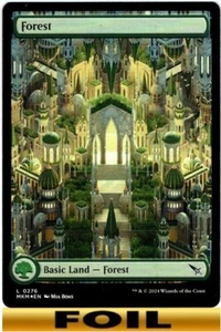 1x - FOREST - #276 - FOIL FULL ART - Murders at Karlov Manor - NM MTG - Picture 1 of 1