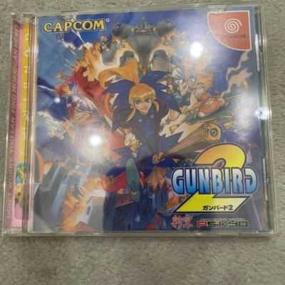 Capcom 2000 GUNBIRD 2 SEGA DREAMCAST DC Used Shooter / Action Shipping from JPN  - Image 1 of 4