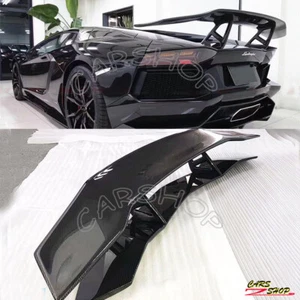 DMC Carbon Fiber Rear Tail Spoiler Wing For Lamborghini Aventador LP700 LP740 - Picture 1 of 6