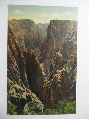 STAMPMART: POSTAL SIN USAR MONUMENTO NACIONAL CANON NEGRO COLORADO EE. UU. Foto 1 de 2