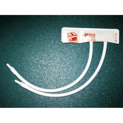 SPACELABS 3-6cm Neonatal Infant Baby Blood Pressure Cuff 2 Tube Hose Veterinary or Medical