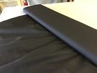 2 meters 100% WOOL WORSTED SUITING fabric charcoal pinstripe  by meter washable