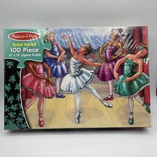 Melissa & Doug Ballet Recital Jigsaw Puzzle 100 PC S 1375 USA