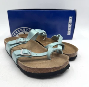 Birkenstock MAYARI Women's NEW Sandal Aqua Blue Multiple Sizes (1018869) - Picture 1 of 10