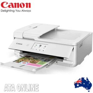 Canon Pixma TS-9565 A3 M/F Wi-Fi Duplex InkJet Printer * Bundle * + 2 Year Wty - Picture 1 of 2