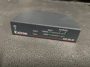 Extron 32-1720-01 DA2 HD 4K HDMI Verteiler Verstärker 2 Ausgänge 4K/60 HD DA - Bild 1 von 3