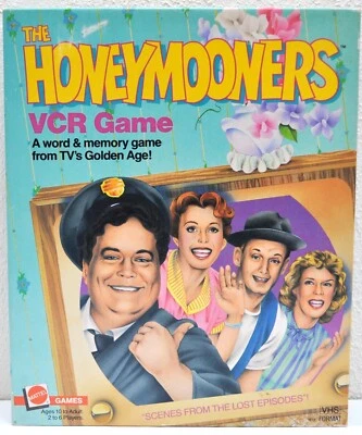 MATTEL  "The Honeymooners"  Vintage VCR Word and Memory Game - Image 1 of 4