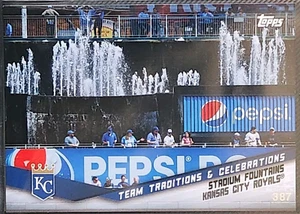 2019 Topps Opening Day Team Traditions and Celebrations #TTC-SF Stadium Fountain - Foto 1 di 2