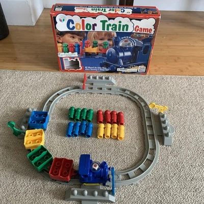 Chateau Color Train game COMPLETE RARE Children’s Game Locomotive Railroad - Image 1 of 4