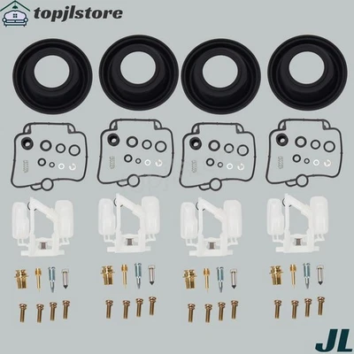 For Suzuki Katana 600 GSX600F 1990-1996 Carburetor Repair Kit Float Diaphragm - Image 1 of 4