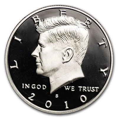2010-S Silver Kennedy Half Dollar Gem Proof - Image 1 of 2