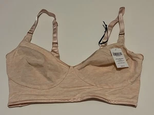 NUEVO pequeño Soma Telltale The Dreamer bralette Heather First Blush reversible - Imagen 1 de 4