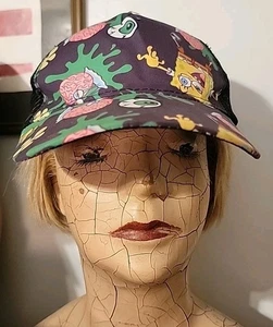 SpongeBob SquarePants Hat Black Snapback Unisex Cap - Picture 1 of 6