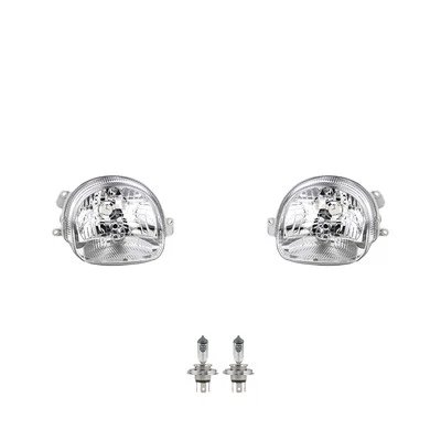 Scheinwerfer Set Halogen passend für Renault Twingo I 09/00- mit H4 links rechts - Bild 1 von 4