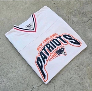 VTG New england Patriots Mens Size XL White Embroidered Longsleve T-shirt - Picture 1 of 5