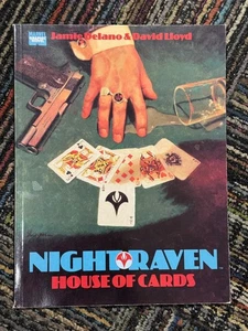 MARVEL GRAPHIC NOVEL : NIGHT RAVEN - HOUSE OF CARDS #1 1991 Marvel Erstdruck - Bild 1 von 2