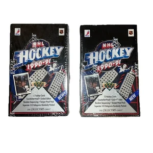 1990-1991 Upper Deck NHL Hockey Cards Factory Sealed Box NEU - Bild 1 von 2