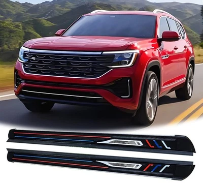 Fixed Running Board Side Step Nerf Bar Pedal for VW Volkswagen Atlas 2017-2024 - Image 1 of 4