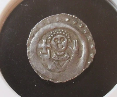 German States Regensburg Ludwig I Pfennig ND (1183-1231) AU55 NGC - Image 1 of 4