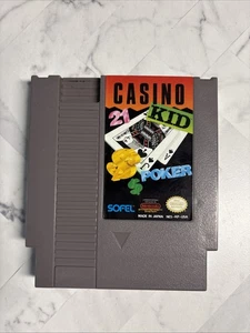 Casino Kid NES (Nintendo Entertainment System, 1989) TESTED - Picture 1 of 4