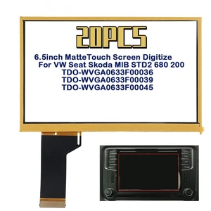 20PCS 6,5'' Touchscreen Digitizer für VW Golf Caddy MIB STD2 200 682 600 Radio - Bild 1 von 11