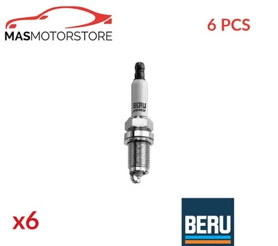 ENGINE SPARK PLUG SET PLUGS BERU Z347 6PCS A FOR AUDI A4,A5,A6,TT,A3,R8,Q5,A8,Q7 - Image 1 of 4