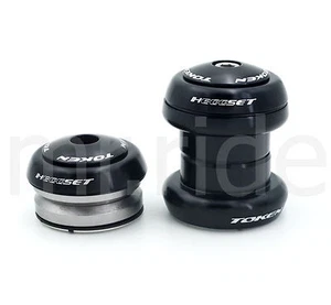 Head set TOKEN "Heggset" TK 060 for 1 1/8" integrated + threadless Black - Picture 1 of 9