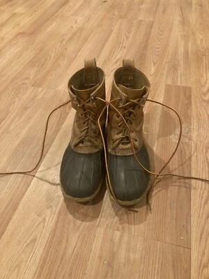 LL Bean Men’s 8 Inch Thinsulate Boots Size 9 Wide EE   - Image 1 of 4