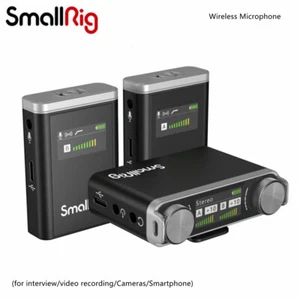 SmallRig Forevala W60 Dual-Channel Wireless Microphone System Black (2.4 GHz) - Zdjęcie 1 z 9
