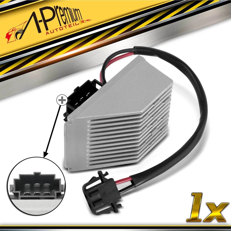 Regolatore Soffiatore Abitacolo Resistenza per AUDI A2 SEAT IBIZA 3 4 SKODA VW POLO 9N 6 - Immagine 1 di 4