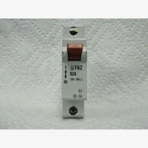 Faz G2A circuit breaker, 1-phase, Rated for 2 Amp - Imagen 1 de 2