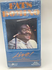 Fats Domino Live! At the Universal Amphitheatre Beta Betamax SEALED NEW - Imagen 1 de 3