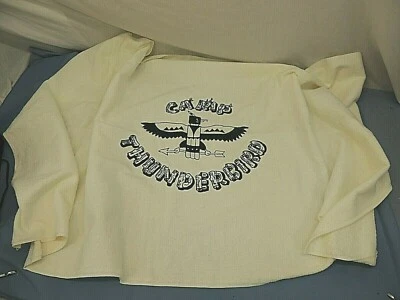 CAMP THUNDERBIRD, BEMIDJI MN LOGO BATHTOWEL, 30" X 60", 100% COTTON - Image 1 of 4