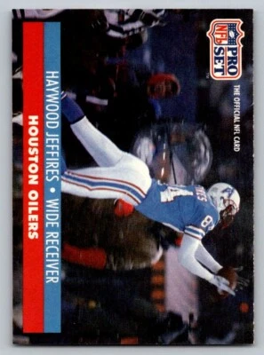 1991 Pro Set - Haywood Jeffires #517 - Image 1 of 2