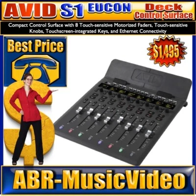 Avid S1 EUCON Desktop Control Surface - Image 1 of 4