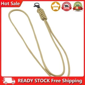 Outdoor Lighting Lanyard Reusable Camping Rope Hanging Phone Holder Cord (Khaki) - Zdjęcie 1 z 4