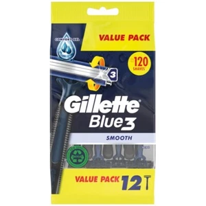 12er Gillette Blue 3 Einwegrasierer Smooth Value Pack - Bild 1 von 1