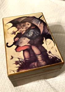 Vintage Hummel Wooden Music Box Toyo Japan - Picture 1 of 15