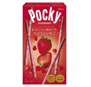Glico Strawberry Pocky 2 Pack - Tokyo Snack Land - Picture 1 of 1